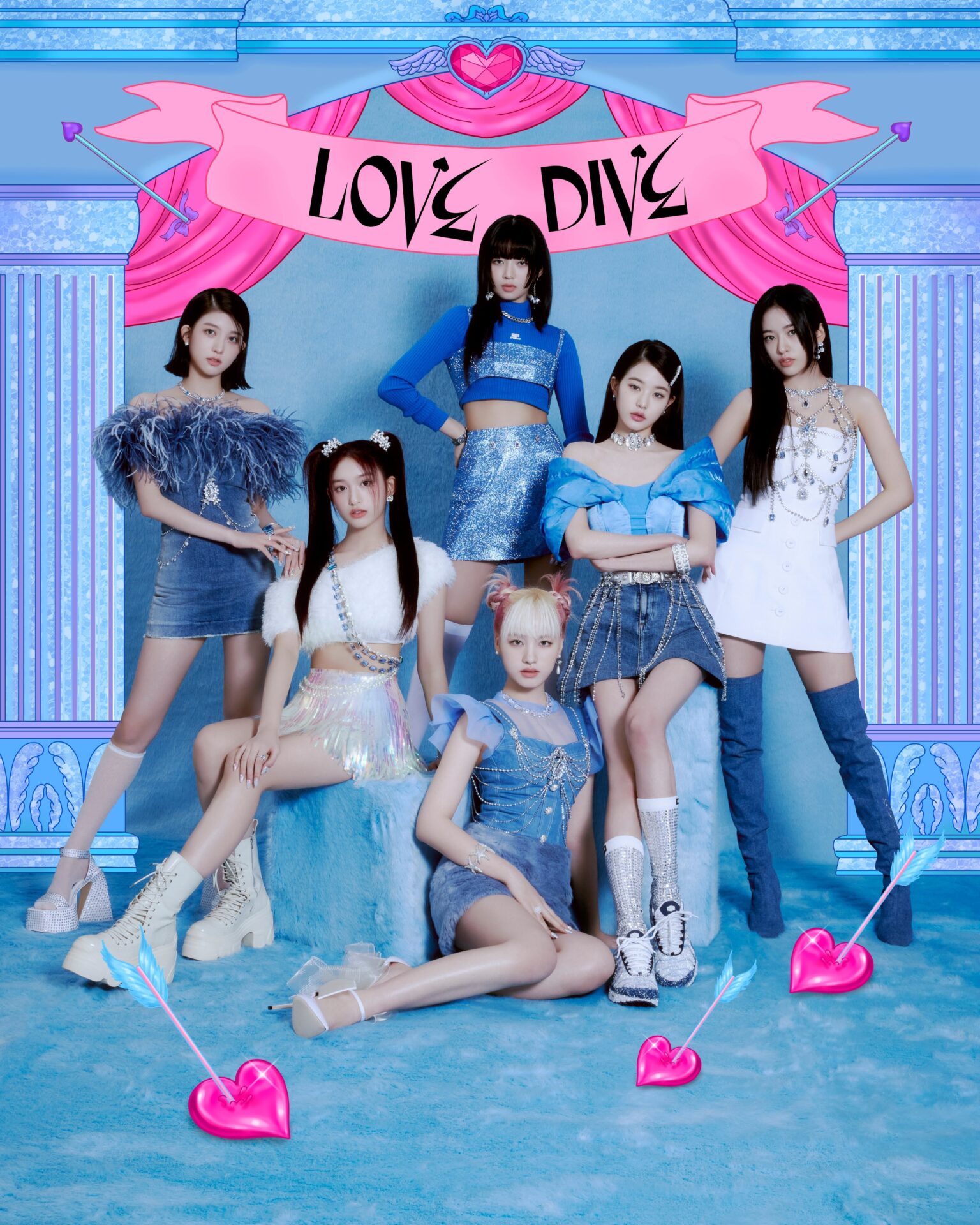 IVE】IVE 2nd アルバム「LOVE DIVE」で4月5日にカムバック 予約情報、特典紹介など - BLUE-X.TOKYO