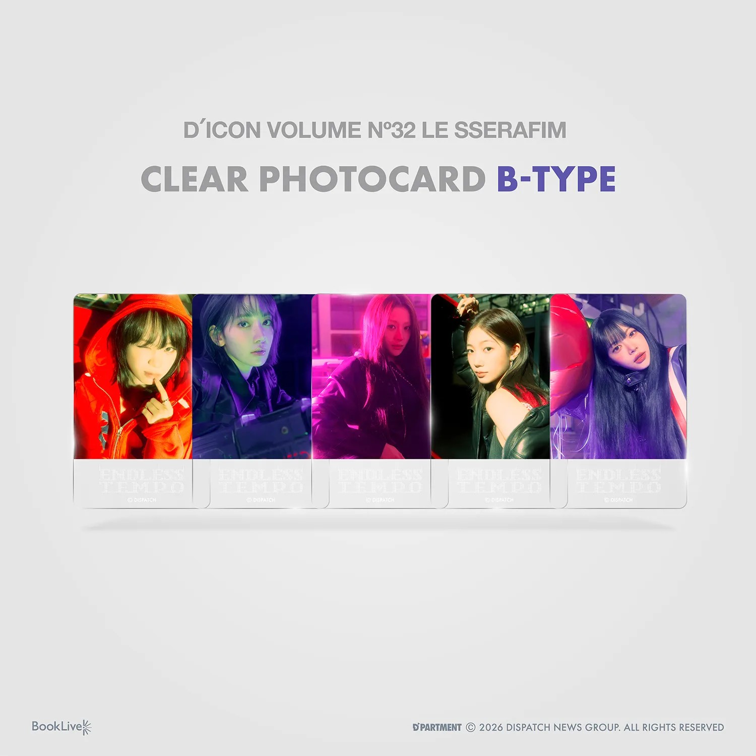 【LE SSERAFIM】ルセラ 写真集「DICON VOLUME N°32 LE SSERAFIM」発売決定